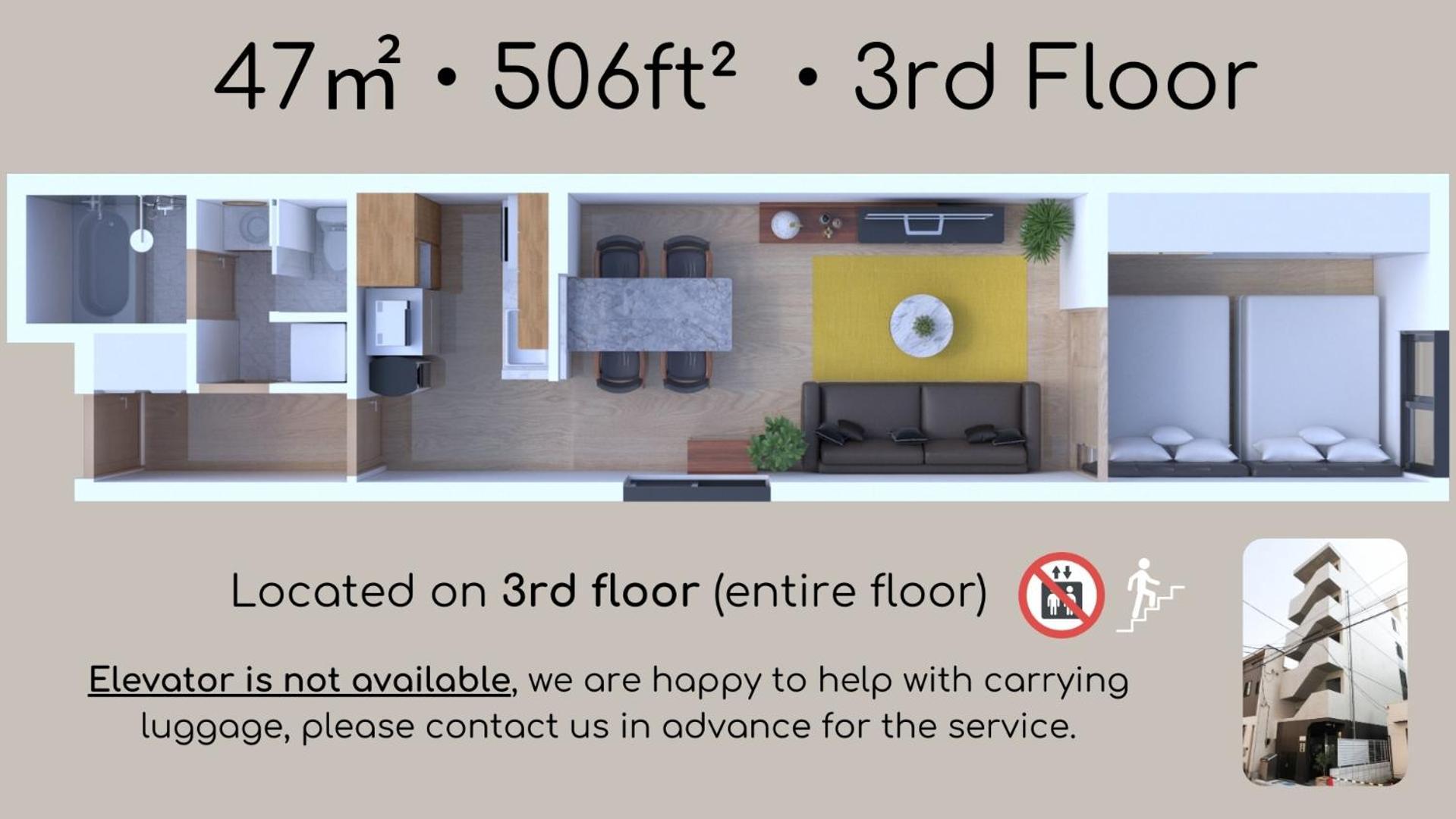 Seirai Asakusa Vacation Rental - 3 Minutes From Station Tokyo Oda fotoğraf