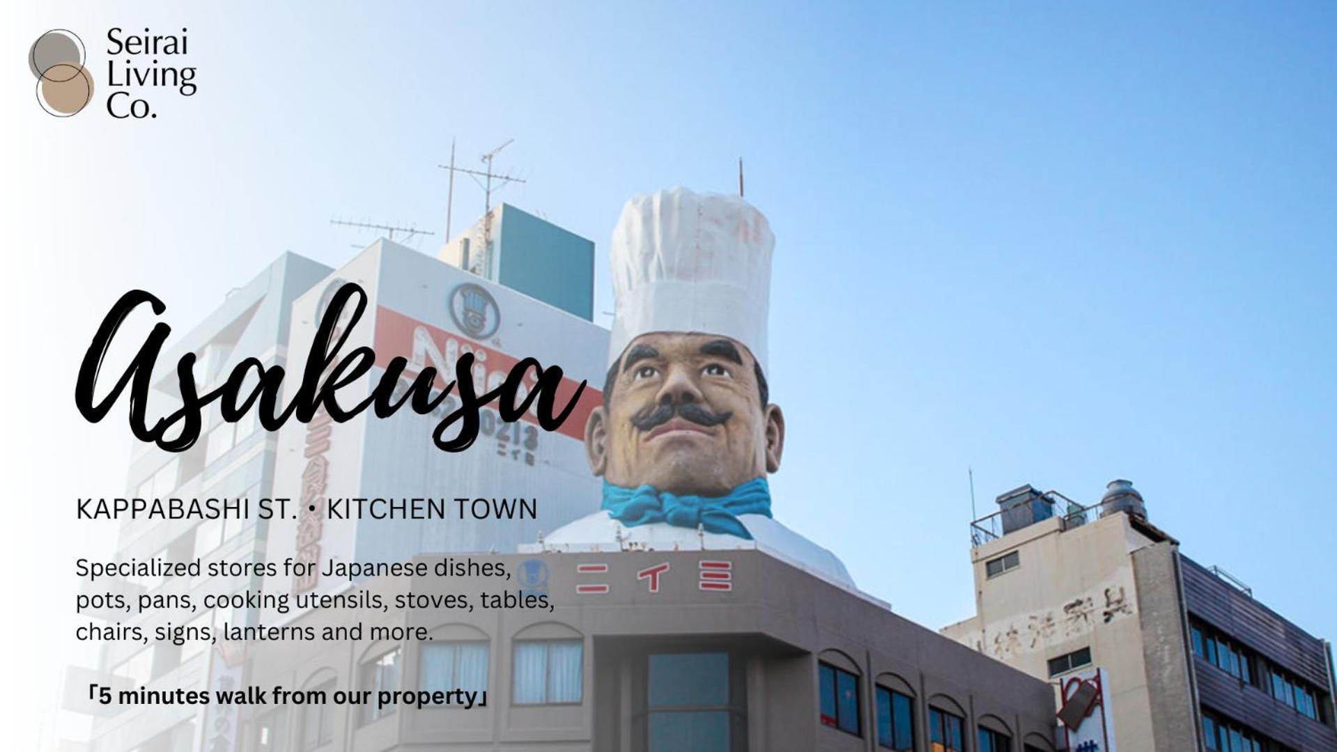 Seirai Asakusa Vacation Rental - 3 Minutes From Station Tokyo Dış mekan fotoğraf